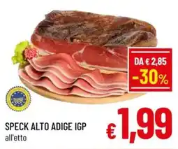 A&O Speck alto adige igp offerta