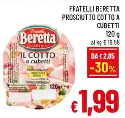 A&O Fratelli beretta prosciutto cotto a cubetti offerta