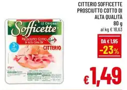 A&O Citterio sofficette prosciutto cotto di alta qualità offerta