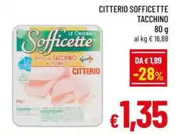 A&O Citterio sofficette tacchino offerta