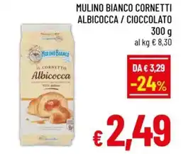 A&O Mulino bianco cornetti albicocca/cioccolato offerta