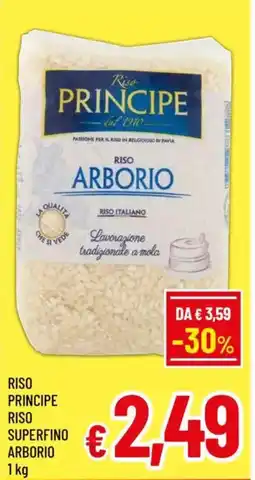 A&O Riso principe riso superfino arborio offerta