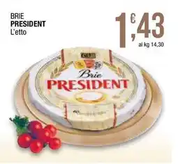 Sidis Brie PRESIDENT offerta