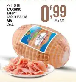 Sidis Petto di tacchino tarky aequilibrium AIA offerta