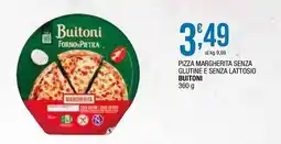 Sidis Pizza margherita senza glutine e senza lattosio BUITONI offerta