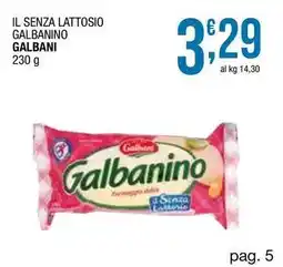 Sidis Il senza lattosio galbanino GALBANI offerta