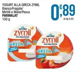 Sidis Yogurt alla greca zymil PARMALAT offerta