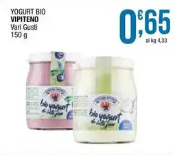 Sidis Yogurt bio VIPITENO offerta