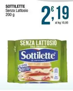 Sidis SOTTILETTE Senza Lattosio offerta
