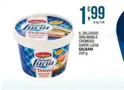 Sidis Il delizioso spalmabile cremoso santa lucia GALBANI offerta