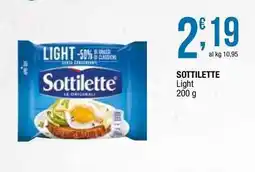Sidis SOTTILETTE Light offerta