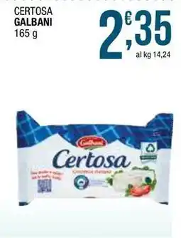 Sidis Certosa GALBANI offerta