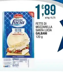 Sidis Fette di mozzarella santa lucia GALBANI offerta