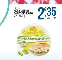 Sidis Fette morbidissime CAMOSCIO D'ORO offerta