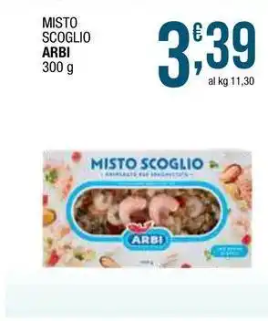 Sidis Misto scoglio ARBI offerta