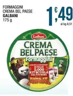 Sidis Formaggini crema bel paese GALBANI offerta