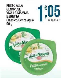 Sidis Pesto alla genovese viva la mamma BERETTA offerta