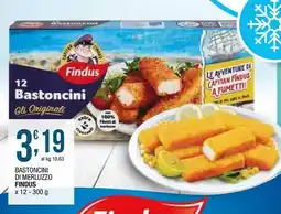 Sidis Bastoncini di merluzzo FINDUS offerta
