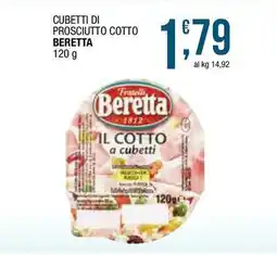 Sidis Cubetti di prosciutto cotto BERETTA offerta