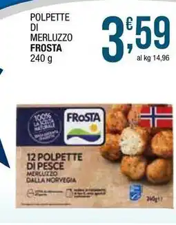 Sidis Polpette di merluzzo FROSTA offerta