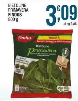 Sidis Bietoline primavera FINDUS offerta