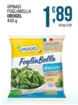 Sidis Spinaci fogliabella OROGEL offerta