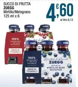 Sidis Succo di frutta ZUEGG offerta