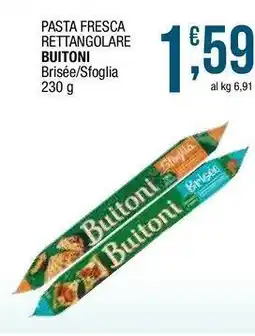 Sidis Pasta fresca rettangolare BUITONI offerta