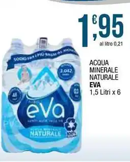 Sidis Acqua minerale naturale EVA offerta