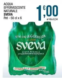 Sidis Acqua effervescente naturale SVEVA offerta