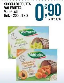 Sidis Succhi di frutta VALFRUTTA offerta