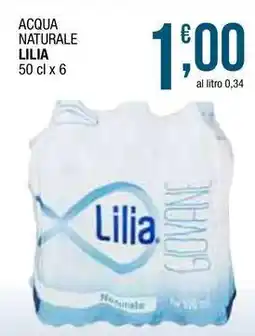 Sidis Acqua naturale LILIA offerta