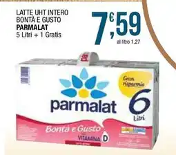 Sidis Latte uht intero bontà e gusto PARMALAT offerta