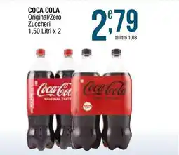 Sidis COCA COLA Original/Zero Zuccheri offerta
