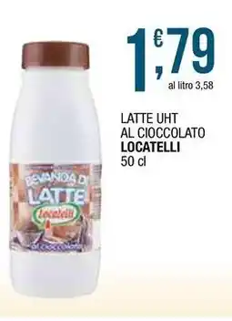 Sidis Latte uht al cioccolato LOCATELLI offerta