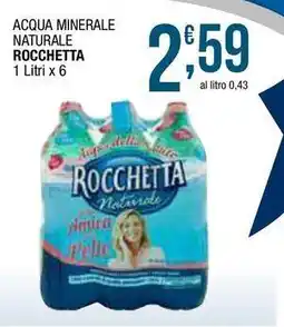 Sidis Acqua minerale naturale ROCCHETTA offerta