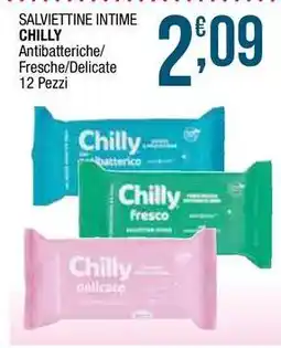 Sidis Salviettine intime CHILLY offerta