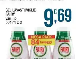 Sidis Gel lavastoviglie FAIRY offerta