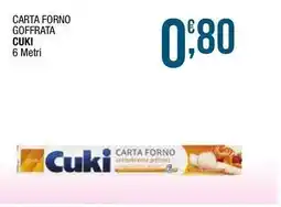 Sidis Carta forno goffrata CUKI offerta