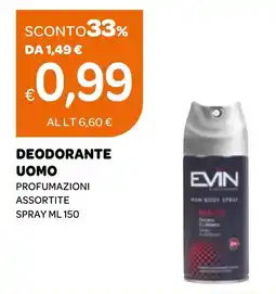 Ekom Deodorante uomo offerta