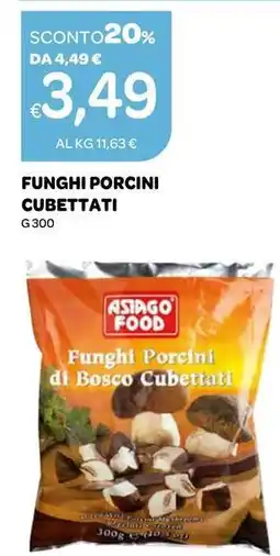 Ekom Funghi porcini cubettati offerta