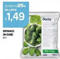 Ekom Spinaci in cubi offerta