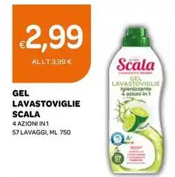 Ekom Gel lavastoviglie scala 4 azioni in 1 offerta