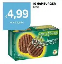 Ekom 10 hamburger offerta