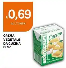 Ekom Crema vegetale da cucina offerta