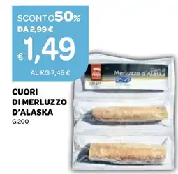 Ekom Cuori di merluzzo d'alaska offerta