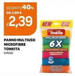 Ekom Panno multiuso microfibre TONKITA offerta