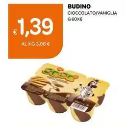 Ekom Budino cioccolato/vaniglia offerta