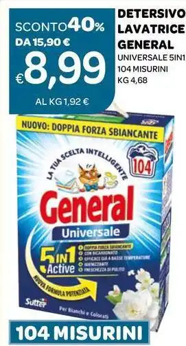 Ekom Detersivo lavatrice general universale 5in1 offerta