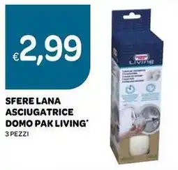Ekom Sfere lana asciugatrice domo pak living* offerta
